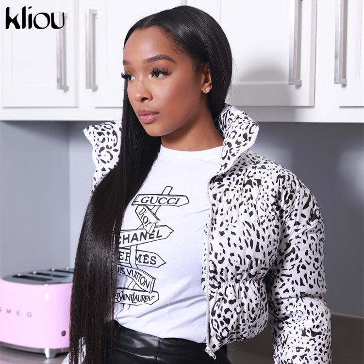 Fashion Fix Leopard Print Puffer Coat Outwear