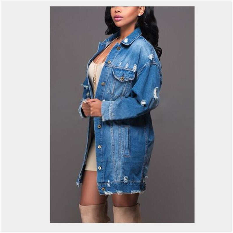 Fashion Fix Boyfriend Style Jean Denim Jacket