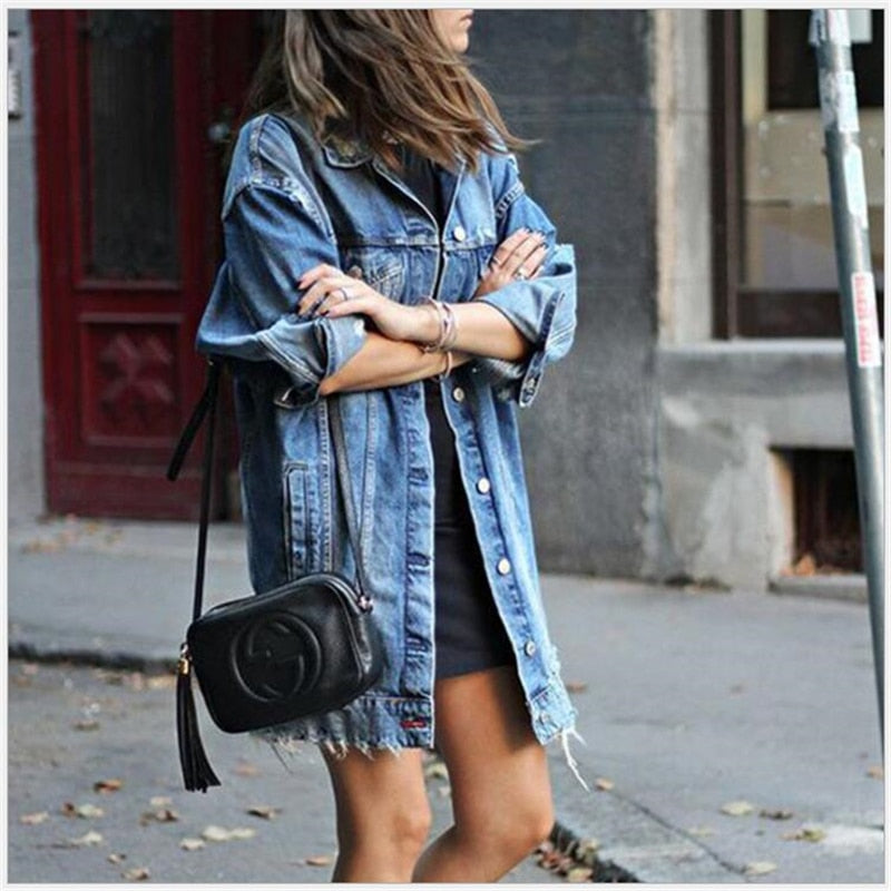 Fashion Fix Boyfriend Style Jean Denim Jacket