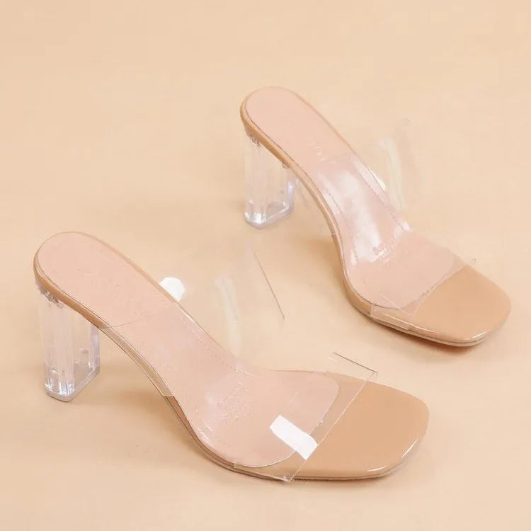 Fashion Fix Woman Jelly High Heels