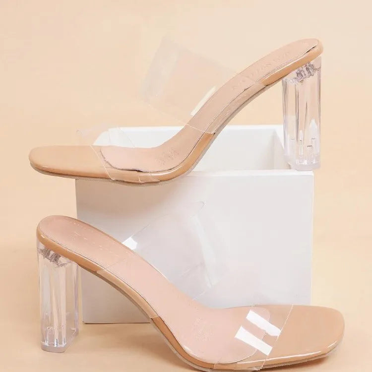 Fashion Fix Woman Jelly High Heels