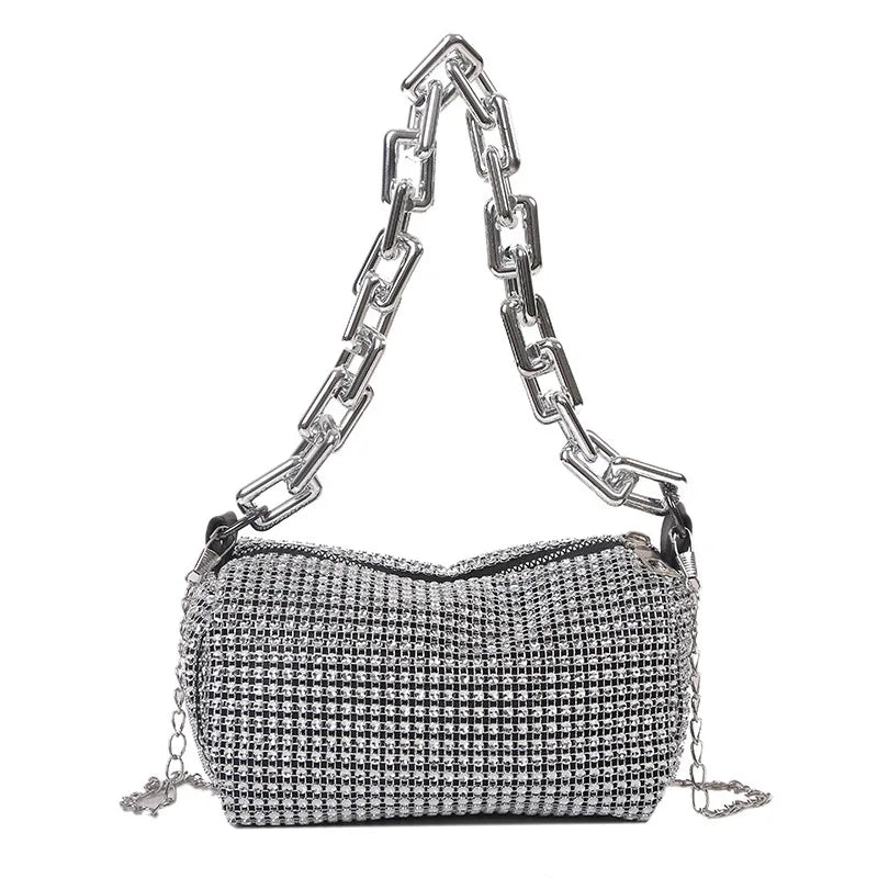 Fashion Fix Bling Small Crossbody Shoulder Handbag